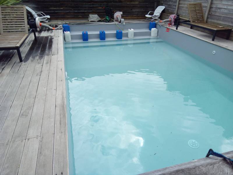 Changement de liner par  DE MELO PISCINES ST JEAN D’ILLAC