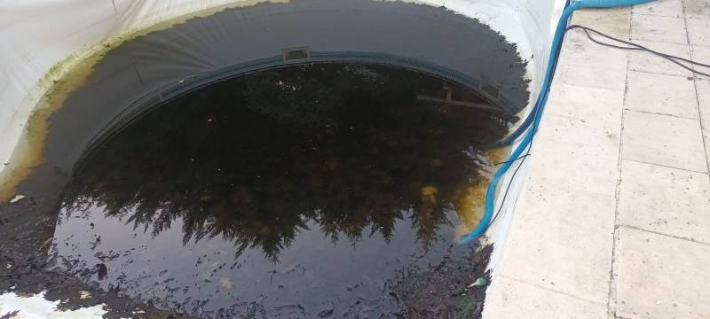 Avant changement de liner