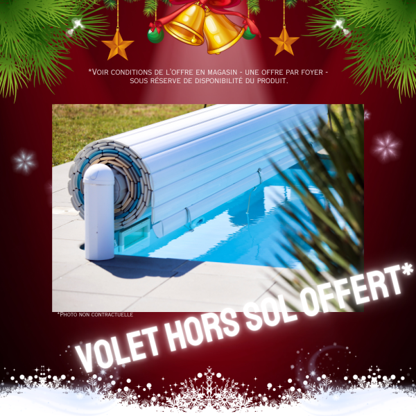 OFFRE PISCINE VOLET HORS SOL OFFERT DE MELO PISCINES