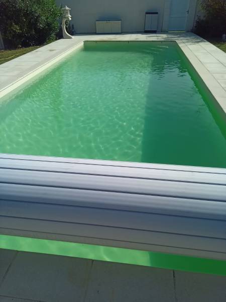 CHANGEMENT DE LINER SABLE PAR DE MELO PISCINES