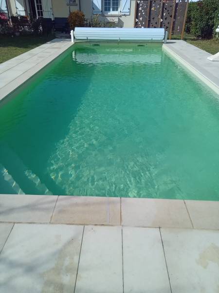 CHANGEMENT DE LINER SABLE PAR DE MELO PISCINES