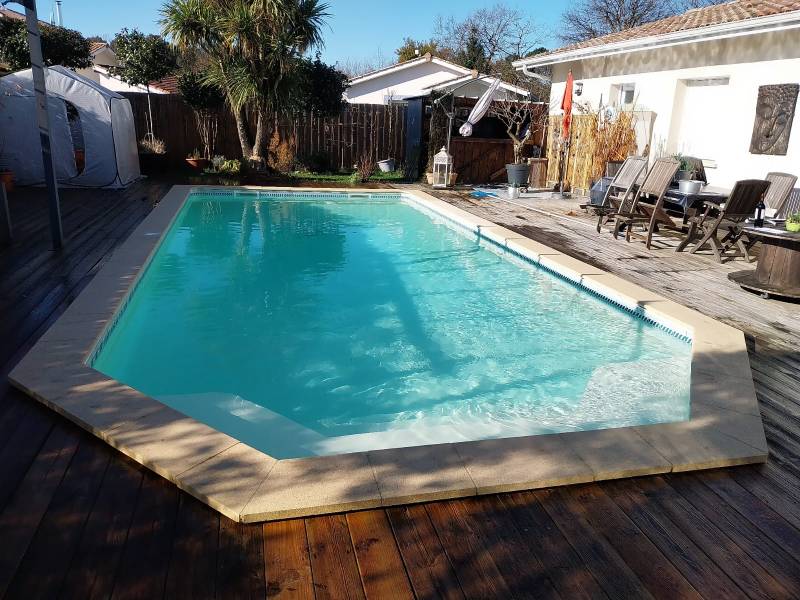 Changement de liner sable par DE MELO PISCINES