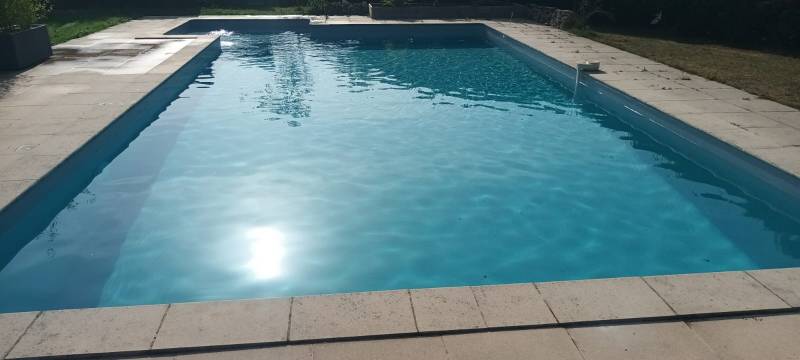 Changement de liner gris clair