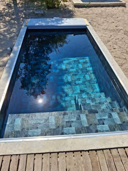 Un projet économique et de qualité, réalisé par DE MELO PISCINES proche de Bordeaux.