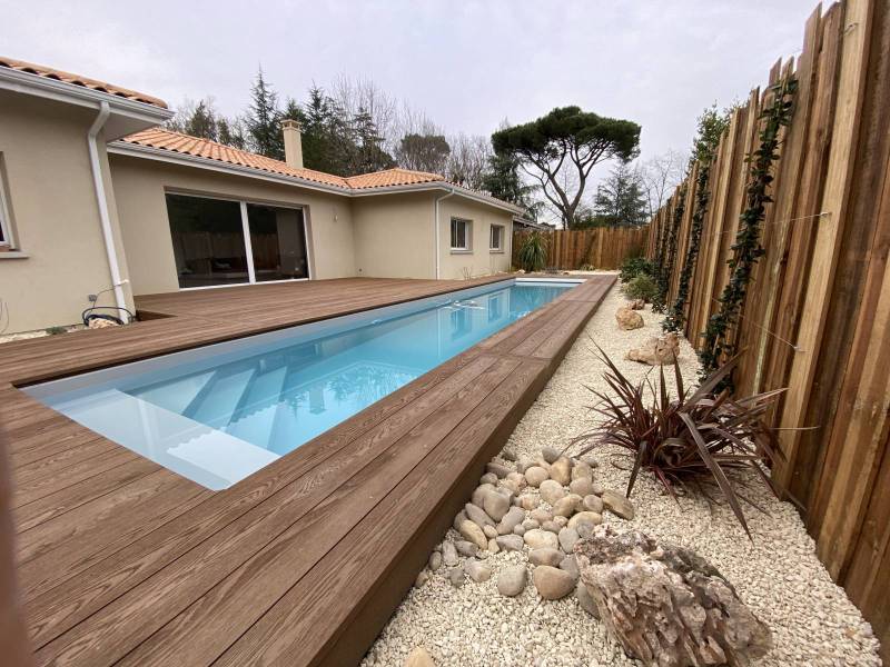 Constructeur traditionnelle de piscine en GIRONDE 
