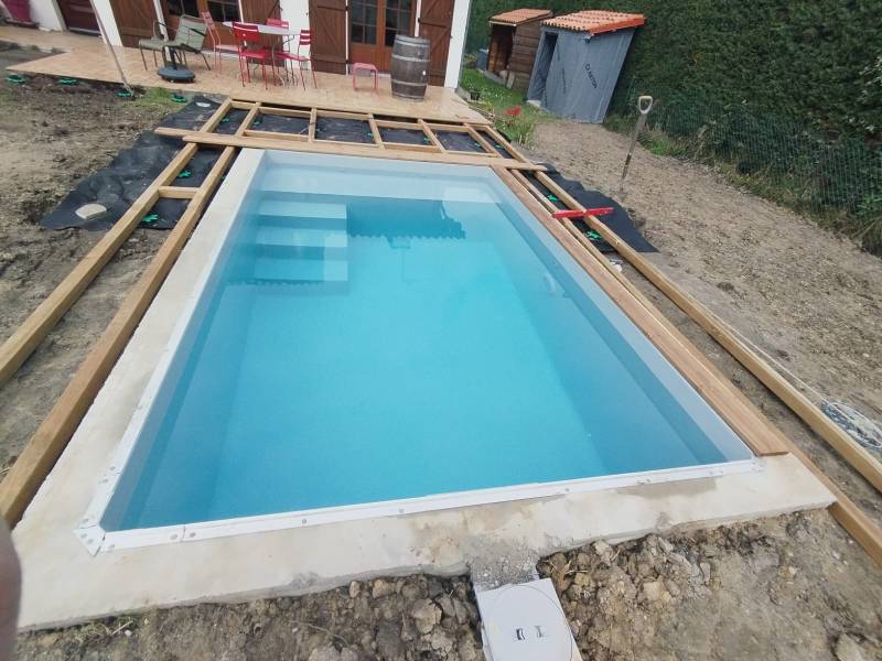 Piscine -10 m2 sur la commune de Mérignac, proche de Bordeaux
