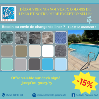 Notre zone d'activité pour ce service Prix pour le changement de liner de piscine en urgence à Pessac 33600